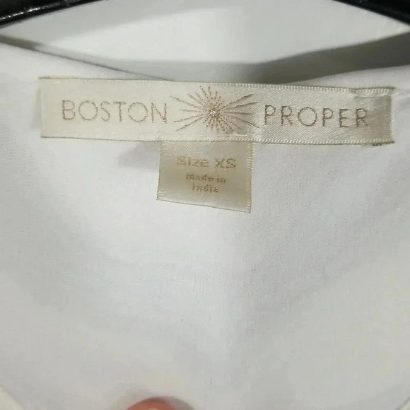 {Boston Proper} Sequin Floral Racer Back Tank - Size XS - Picture 10 of 11